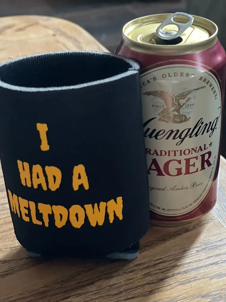 Coozie with Beer from America's Oldest Brewery